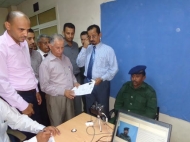 تدشين المرحلة الثانية من نظام البصمة والصورة للجيش والامن بالحديدة